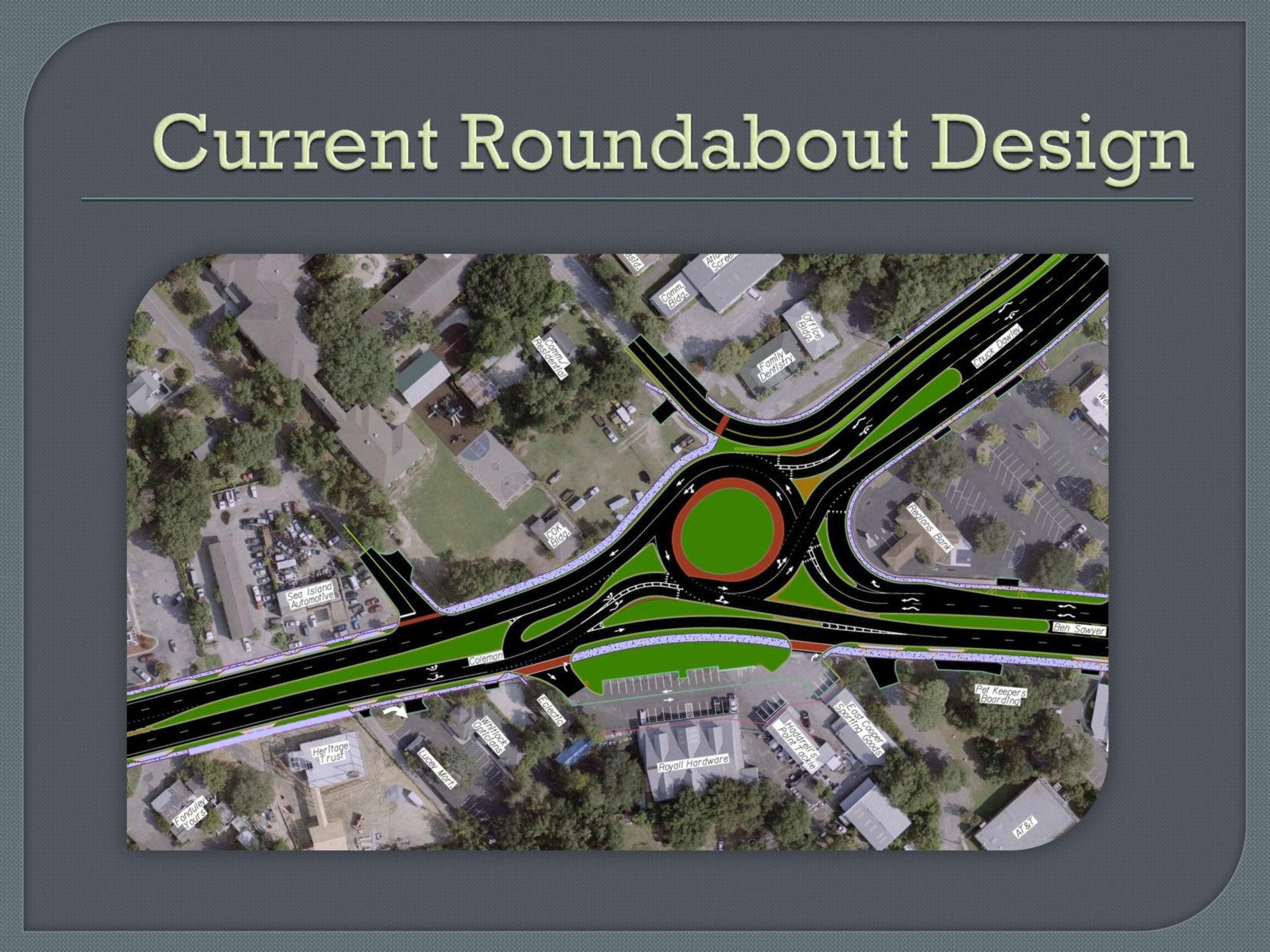 Mount Pleasant's controversial roundabout plan (copy)